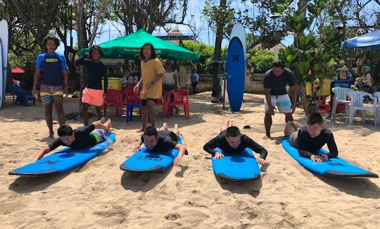 Private Surfing Lesson in Kuta, Bali