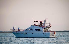 DEEP BLUE IS 45 ft Brichwood Motor Yacht Charter for 24 People in Larnaca, Cyprus