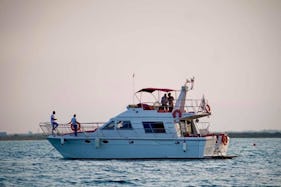 DEEP BLUE IS 45 ft Brichwood Motor Yacht Charter for 24 People in Larnaca,Cyprus