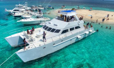 Private Luxury Catamaran Sail Charter for Up to 120 Guests in Kingston, Jamaica