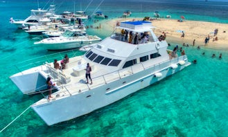 Private Luxury Catamaran Sail Charter for Up to 120 Guests in Kingston, Jamaica