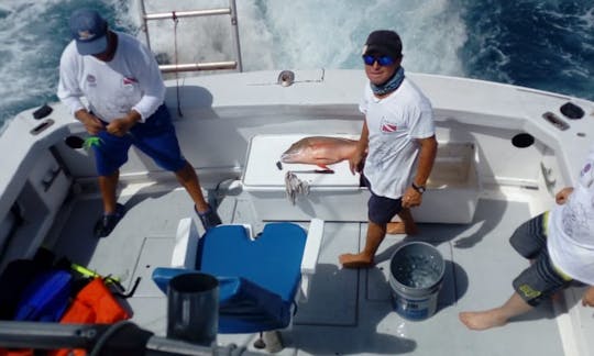 Private Fishing Charter  for 6 People With Experienced Captain in Cancún, Mexico