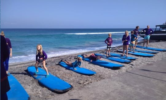 Join Group Surf Lesson with Mangsit Surf School Lombok at Mangsit Beach , Lombok , Indonesia