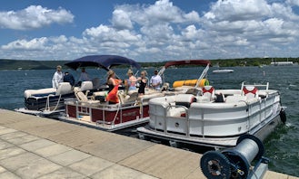 Party Pontoon Boat on Lake Travis! 12, 15, and 20 Person!