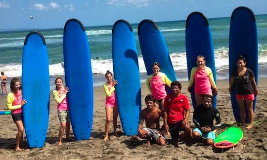 Private and Group Surf Classes for All Levels in Bali, Indonesia!
