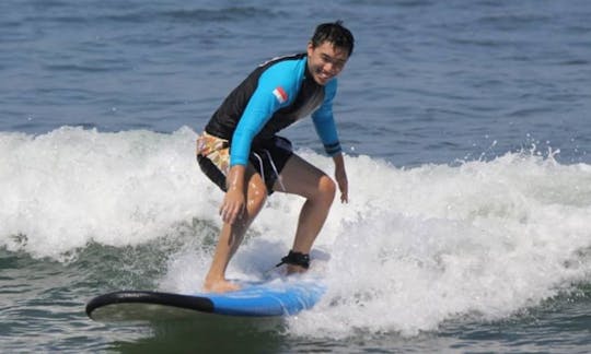 Private and Group Surf Classes for All Levels in Bali, Indonesia!