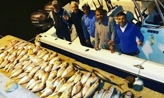 Aproveite a pesca em Punta del Este, Uruguai em nosso Bowrider