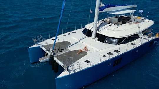 Luxury Sunreef Sailing Catamaran 70ft