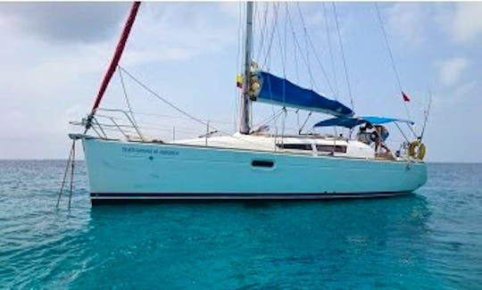 Unforgettable Experience Sailing Aboard jenneau 36ft to Rosario Islands & Baru