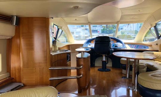 Private Yacht Azimut 55 to Rosario Islands & Barú