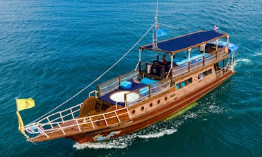 PRIVATE TOUR - Blue Dragon Classic Thai Yacht to Ang Thong Marine Park