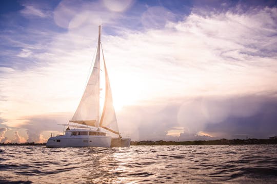 42' Catamaran Lagoon Riviera Maya, Tulum, Meal & Beverages included