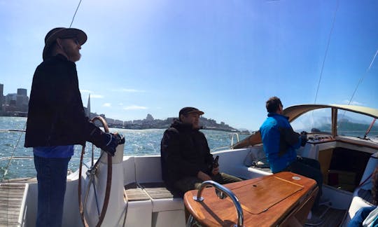 SF Bay Private Sailboat Charter with Captain from Alameda, California