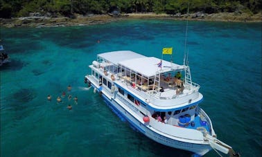 Daily diving and snorkeling tour at Racha Yai Island