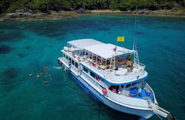 Daily diving and snorkeling tour at Racha Yai Island
