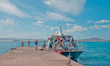 Ferry Boat to Lobos Island from Corralejo (Fuerteventura, Canary Islands)