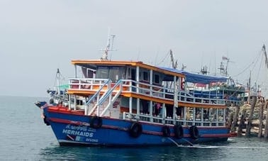 Viagem de mergulho e mergulho em Muang Pattaya, Chang Wat Chon Buri