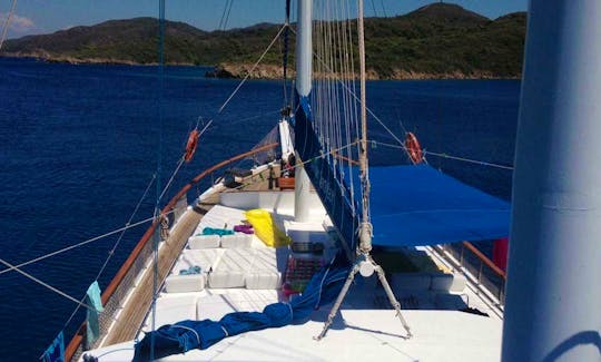 ES  YILMAZ  This Wonderful Deluxe Gulet Yacht is 29.m Long and for 18 People