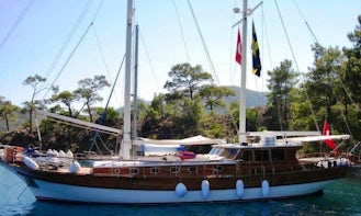 SOFIA  This Wonderful Deluxe Gulet Yacht is 23.m Long and for 6 People