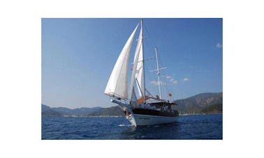 AURA This Beautiful Deluxe Gulet is for 8 Guests and has 3 Crew