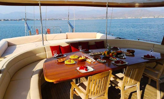 DIAMOND LILA |This Wonderful Deluxe Gulet Yacht is 30 M. Long and for 12 People