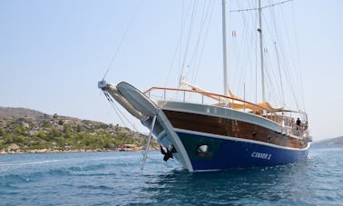 C. TANER 2 This Wonderful Deluxe Gulet is 33 m Long and for 16 People.