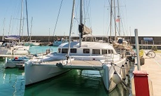 Charter the 38ft "Ploto" Lagoon Catamaran in Tropea, Italy