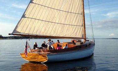 Croisière romantique au champagne au coucher du soleil sur la baie de Chesapeake - 2 heures