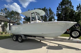 Beautiful and Large SeaHunt Center Console Boat