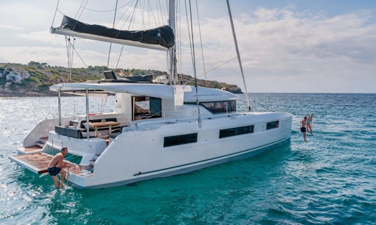 Explore the Ionian Sea Aboard a Lagoon 50 for Up to 12 Guests