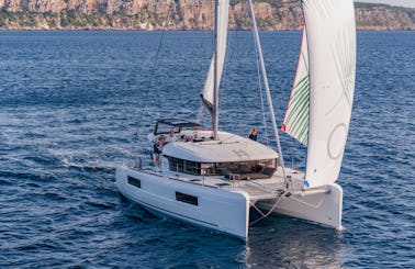 Charter this Amazing 10-Person Lagoon 40 Catamaran in Lefkada, Greece