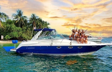 36' Monterey Sport Yacht Charter  for 12 People day/night  (jet ski optional)