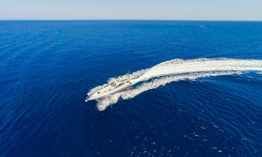 Louez un yacht de luxe de 54 pieds et explorez la mer Ionienne !