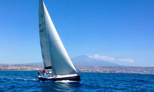Private Daily Sailing in Catania on Bavaria 44 Sailing Yacht