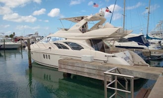 Azimut 55 Motor Yacht Charter in Casa de Campo, Dominican Republic