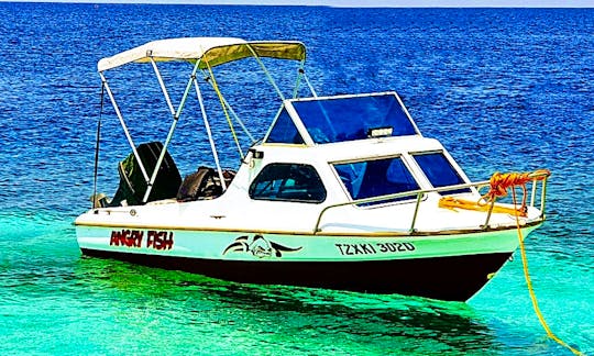 **Angry Fish** Speedboat for Rent in Dar es Salaam, Tanzania