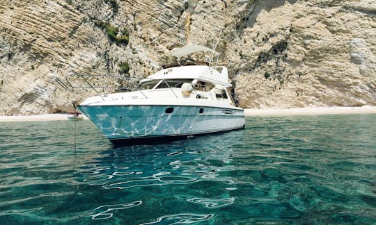 Daily Cruises in Ionian sea from Kyllini onboard Princess 360 Motor Yacht