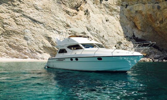 Daily Cruises in Ionian sea from Kyllini onboard Princess 360 Motor Yacht