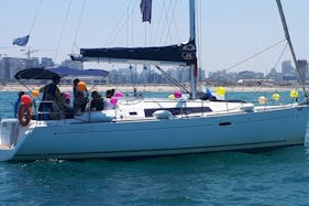 Romantic Sailing Aboard Sailing Yacht with Skipper in Tel Aviv