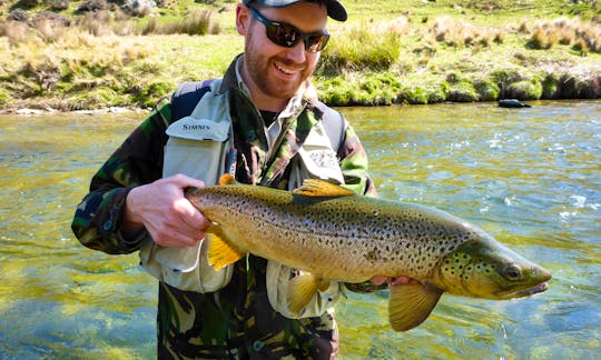 Guided Fly Fishing Trip in South Island of New Zealand