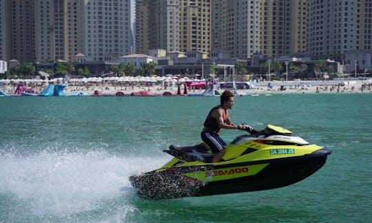 Conquer the Waves Aboard a SEADOO GTR 230 Jet Ski in Dubai, UAE