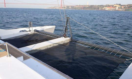 Sailing Catamaran in Private for 18 Guests in Lisbon