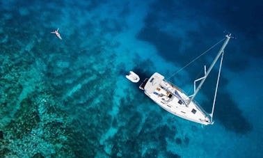 Navegue em Chania com Dufour Gib'Sea de 43 pés para 8 pessoas