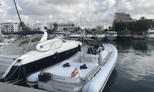 38ft ELEGANT RIB BOAT, Go on a Speed Boat Ride in Ibiza and Formentera, Spain. Best Price in the market