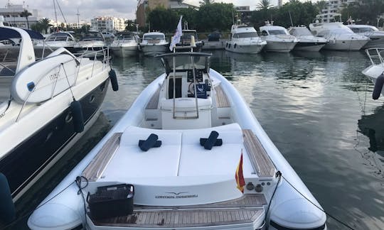 38ft ELEGANT RIB BOAT, Go on a Speed Boat Ride in Ibiza and Formentera, Spain. Best Price in the market
