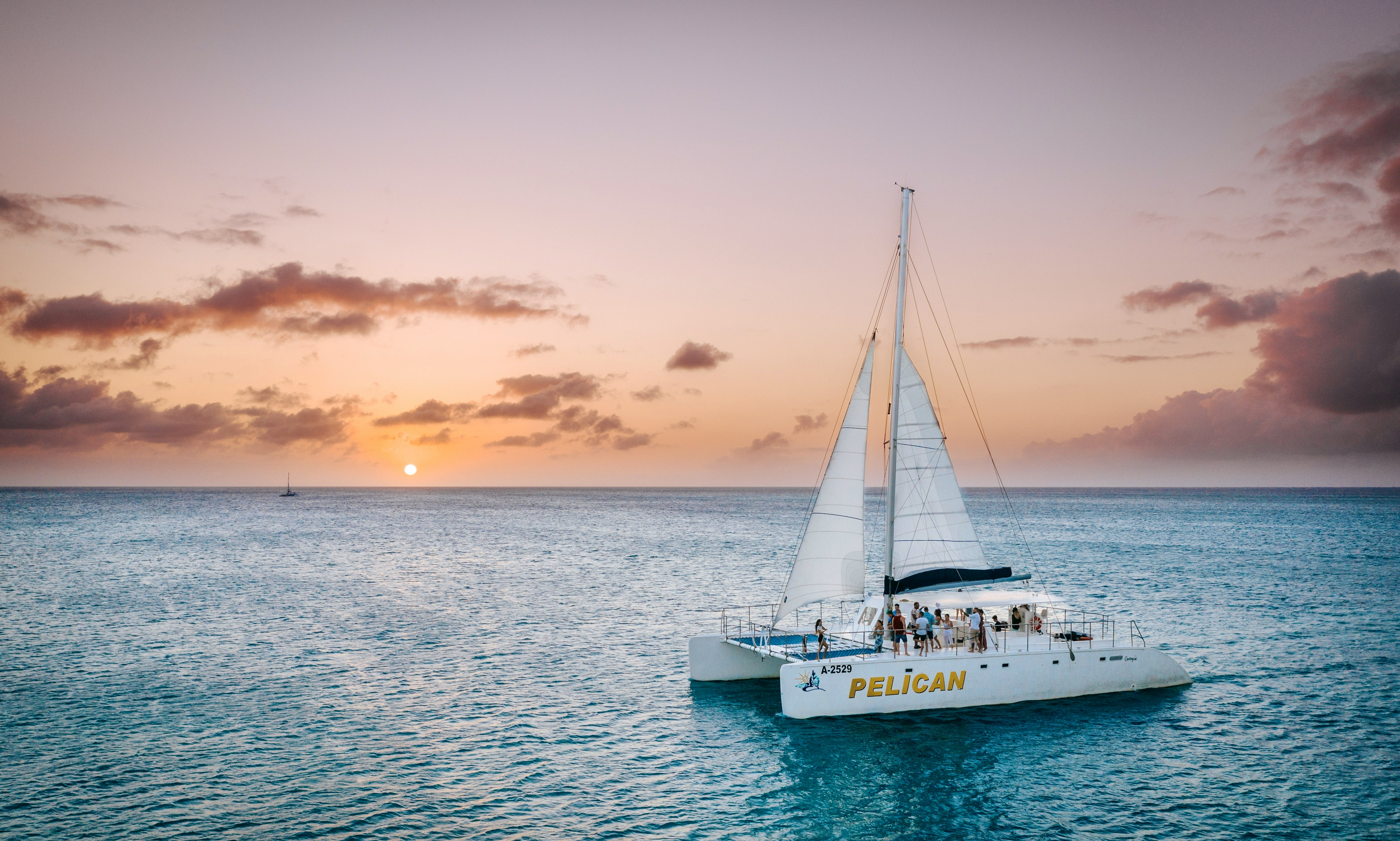 sailboat charter aruba