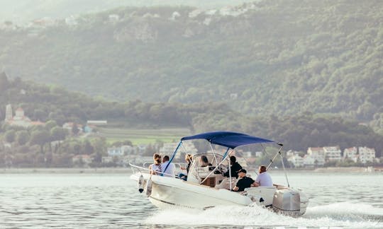 A Luxury Boat for Cruising around the Coast of Montenegro