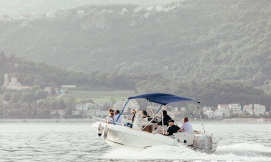 A Luxury Boat for Cruising around the Coast of Montenegro