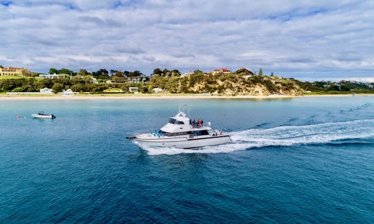 Conquest 70ft Motor Yacht for 2 Hour Private Cruise in Sorrento