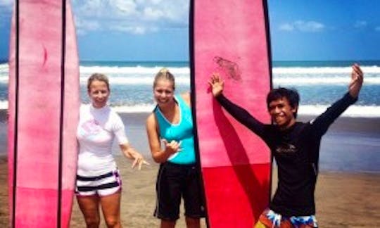 Surfing Lesson in Pekutatan Jembrana!